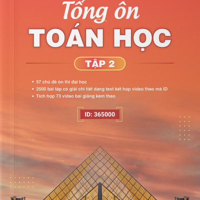 Sách - Tổng Ôn Toán Học - Tập 2 (Tái Bản 2023 Lần 2)