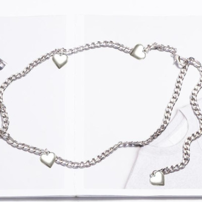 Thắt lưng phụ kiện trái tim sang chảnh thời thượng