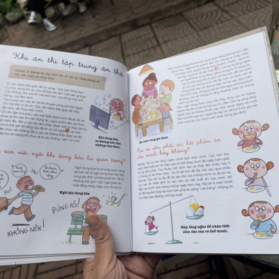 (Bìa cứng in màu) CẨM NANG CHO KHẨU VỊ LÀNH MẠNH - Thierry Marx  - Crabit Kidbooks