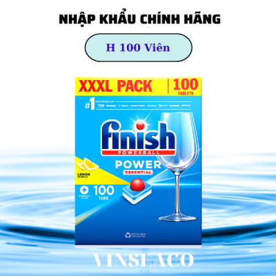 Viên rửa bát Finish All in one 120 viên 6 chức năng