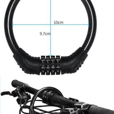 Khóa xe đạp xe máy chống trộm kết hợp mã số, khóa mật khẩu an toàn