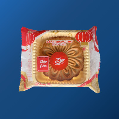 Bánh Trung Thu 1 Trứng Muối Đặc Biệt TLP Loại 150g/ 170g/ 250g | 5 Loại Nhân Truyền Thống (Thập Cẩm, Đậu Xạnh, Khoai Môn, Dừa, Trà Xanh)