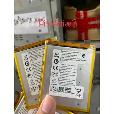 Pin Vsmart Active 3 New 100% hoặc bóc máy Zin hãng dung lượng cao