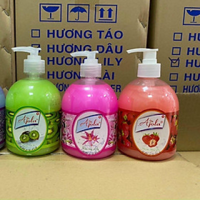 Nước Rửa Tay Hương Trái Cây Ajola 500Ml