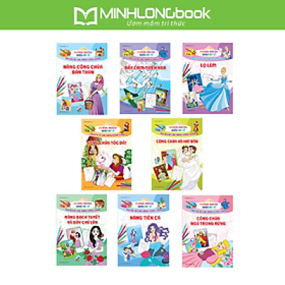 Sách: Combo Vui Đọc Truyện Khéo Tay Tô - Truyện Về Các Nàng Công Chúa (Túi 8 Cuốn)