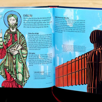 Sách Thiếu Thi Kiến thức Bách Khoa - Bách Khoa Toàn Thư Về Địa Lý - Geography Encyclopedia (Bìa cứng)