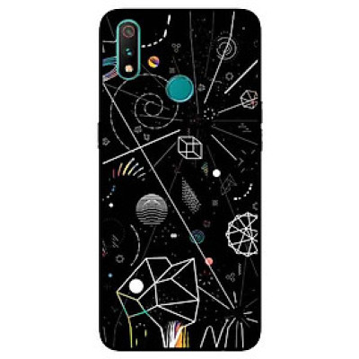 Ốp Lưng in cho Realme 3 Mẫu Tư Duy Toán Học - Hàng Chính Hãng