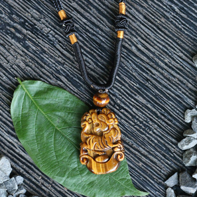 Mặt Dây Chuyền 12 Con Giáp Đá Mắt Hổ Ngọc Quý Gemstones