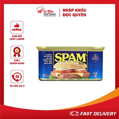 Thịt Hộp SPAM Classic 198g - Nhập Khẩu Mỹ | Hormel SPAM Luncheon Meat 198g