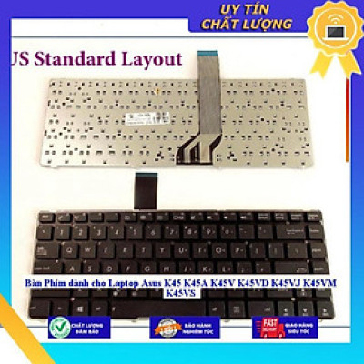 Bàn Phím dùng cho Laptop Asus K45 K45A K45V K45VD K45VJ K45VM K45VS - Hàng Nhập Khẩu New Seal