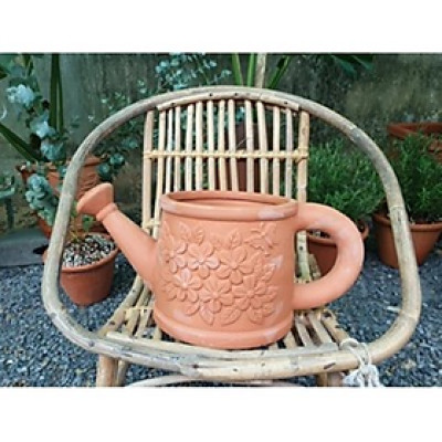 Chậu Gốm Đất Nung (terracotta) Hình BÌNH VÒI SEN D40xR18xC16cm