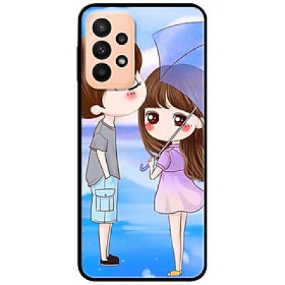 Ốp lưng dành cho Samsung A13 4G mẫu Cặp Đôi Xanh