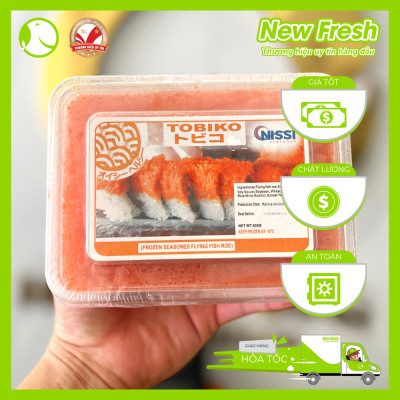  Trứng Cá Chuồn Tobiko Cam Nhật Bản - Hộp 500Gr