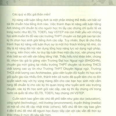 Viết luận không khó 