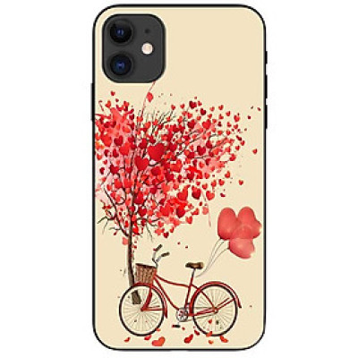 Ốp lưng dành cho Iphone 12 Mini mẫu Xe Đạp Tình Yêu