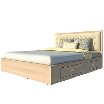 Giường 2 Hộc Kéo FG138 (180cm x 200cm)