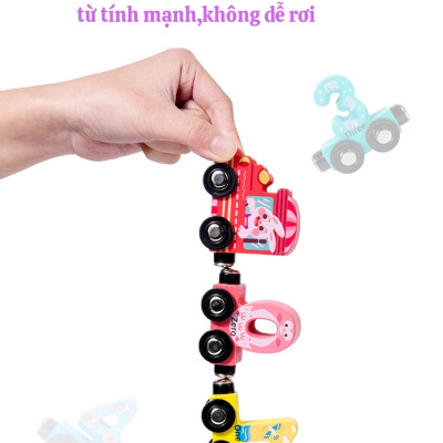 Đoàn Tàu Số Đếm Nam Châm Từ Tính Cho Bé ĐỒ CHƠI GIÁO DỤC