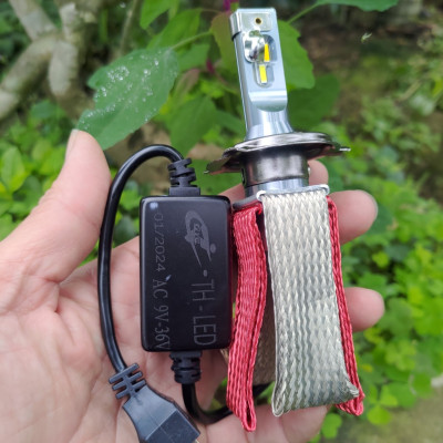 Đèn pha LED T4s 3 màu | chíp led Cao cấp lắp zin sài được cả điện máy hàng loại 1 bảo hành 12 tháng