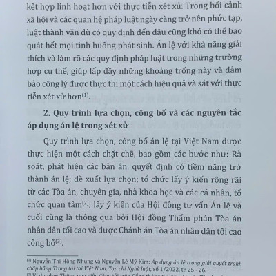 Bình luận các án lệ tranh chấp về đất đai – Góc nhìn từ thực tiễn xét xử của Thẩm phán (tập 1 và 2)