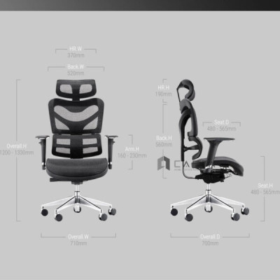 Ghế Giám đốc Ergonomics cao cấp nhập khẩu CM4503-M Nội thất Capta