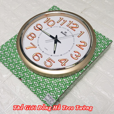 Đồng Hồ Cao Cấp KIM TRÔI EASTAR DẠ QUANG Tròn Cổ Điển - Máy Nhật Kim Trôi Êm ái, Không Gây Tiếng Động - Tặng Pin Maxell - BH 1 Năm