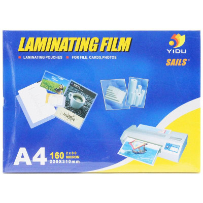 Giấy Nhựa Ép Plastic A4 80 mic Yidu