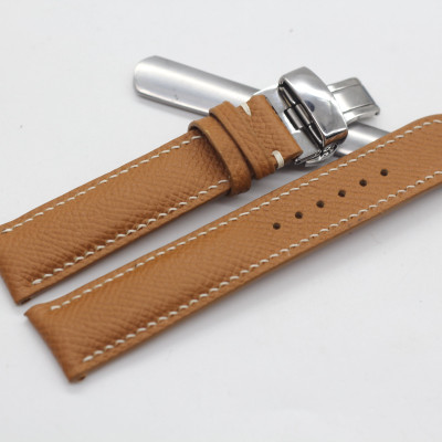 DÂY DA EPSOM THẬT ĐƯỢC HOÀN THIỆN THỦ CÔNG HÀNG CHÍNH HÃNG SONGHAN LEATHER, DÂY ĐỒNG HỒ DA CAO CẤP SANG TRỌNG HỢP THỜI TRANG, PHÙ HỢP VỚI CÁC DÒNG ĐỒNG HỒ CÓ SIZE  24mm 22mm 21mm 20mm 19mm 18mm 16mm BH 6 THÁNG WSEP-02