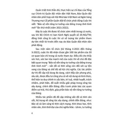 Sách - Bảo Vệ Nền Tảng Tư Tưởng Của Đảng Trong Tình Hình Mới - VIETNAMBOOK