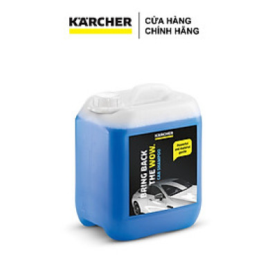 Nước rửa xe hơi chính hãng Karcher dung tích 5L - Hàng Chính Hãng