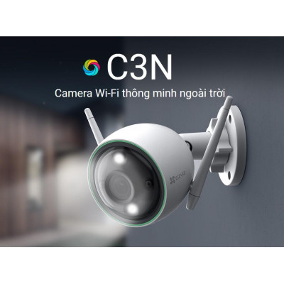Camera Wifi EZVIZ C3N 2MP ghi lại âm thanh - Hàng Chính Hãng