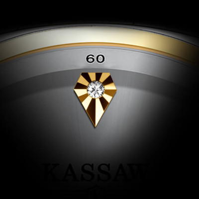 Đồng hồ nam chính hãng KASSAW K999-1 (Mạ vàng 24k)