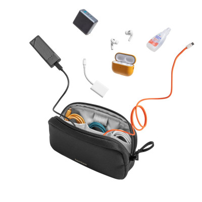 Túi Đựng Phụ Kiện Quốc Dân Tomtoc (USA) Light-T12 Electronic Accessory Pouch 1L – T12S1 - Hàng Chính Hãng