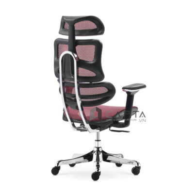Ghế Giám đốc lưng lưới có tựa đầu nhập khẩu cao cấp CM4282-M Nội thất Capta