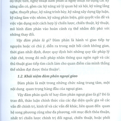 Phong Cách Đàm Phán Ngoại Giao (Sách chuyên khảo)