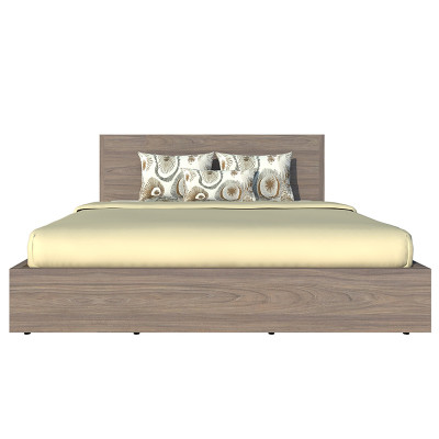 Giường ngủ cao cấp Tundo màu nâu 140cm x 200cm