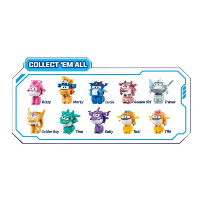 Đồ Chơi Robot Biến Hình Cỡ Nhỏ Khủng Long Lốc Xoáy Sally SUPERWINGS YW780064