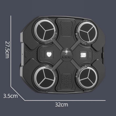 Máy Đấm Bốc Theo Nhạc, Máy Tập Boxing Giúp Bé Có Kết Nối Bluetooth, Đồ Chơi Tăng Thể Lực Cho Bé