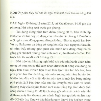 Hỏi Một Phi Hành Gia