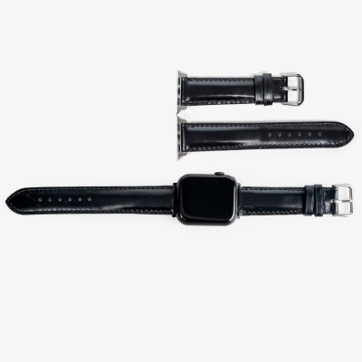 Dây đồng hồ dành cho AW Da bò thật khâu tay thủ công cao cấp  D106