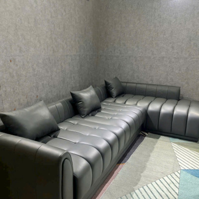 Sofa góc L phòng khách Juno sofa Hugo NK2025 KT3m1 x 1m8 