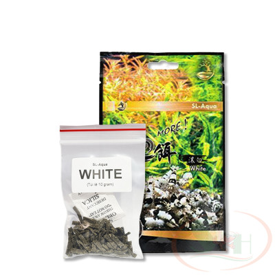 Thức ăn tép SL-Aqua MORE White Mineral Feed tăng màu sứ lột vỏ tôm tép cá cảnh thủy sinh