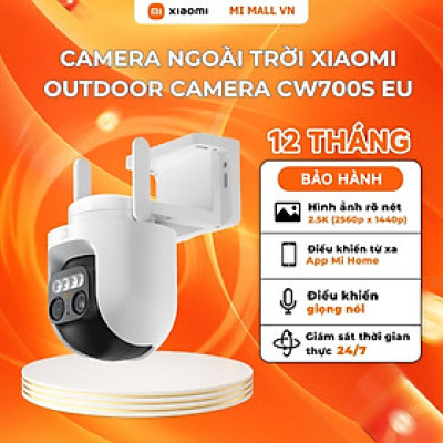 Camera Ngoài Trời Xiaomi Outdoor Camera CW700S – Zoom 9X - Xoay 360 Độ - Hàng Nhập Khẩu
