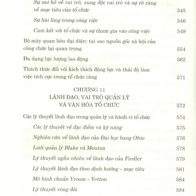 Hiểu Và Quản Lý Tổ Chức Công