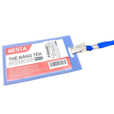 Bảng Tên Nhựa Đứng - Besta BT-A1