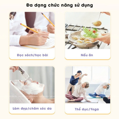 Đồng Hồ Bấm Giờ LED Điện Tử Mini Đồng Hồ Đếm Ngược Báo Thức Hẹn Giờ Học Tập Nấu Ăn