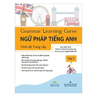 Sách - Ngữ Pháp Tiếng Anh – Trình Độ Trung Cấp (Tập 2) - Nhân Trí Việt