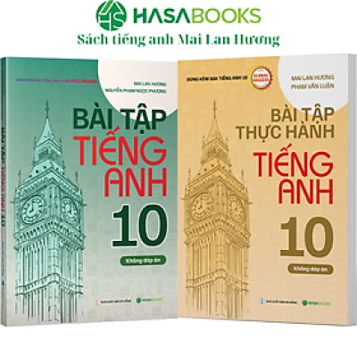 Combo 2 Cuốn Bài Tập + Thực Hành Tiếng Anh 10 Global Success (Không Đáp Án)