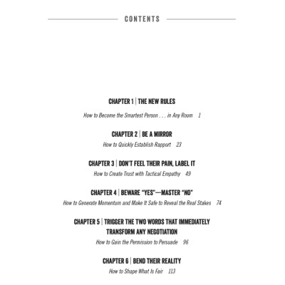 Never Split The Difference