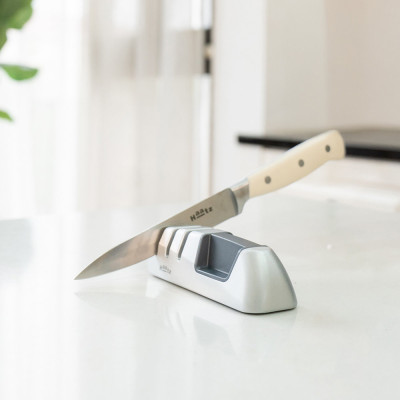 Dụng cụ mài dao 3 trong 1 chuyên dụng đa năng Hàn Quốc nhỏ gọn thời trang