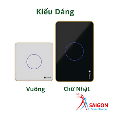 Công Tắc Thông Minh Luto 1 Nút/ Hàng Chính Hãng